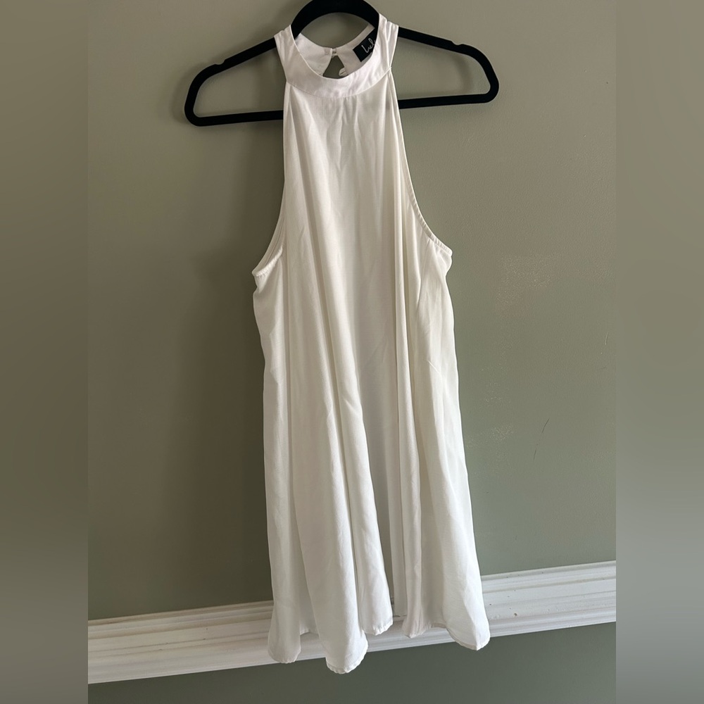 Lulu's White Mini Dress